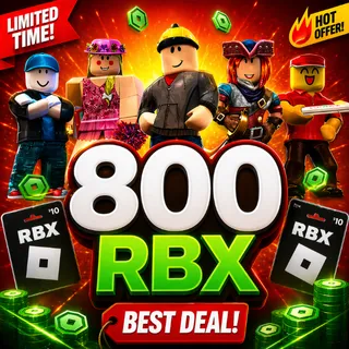 RBX 800 Giftcard | 100% FAST DELIVERY
