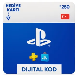 ₺250.00 TRY Playstation Store 250 Turkey (Stockable)