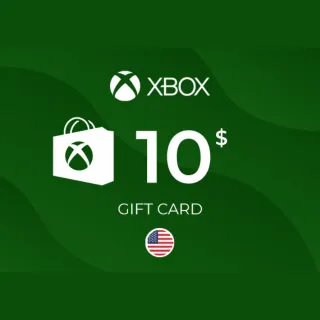 $10.00 USD Xbox Live Gift Card [UNITED STATES]