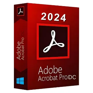 Adobe Acrobat Pro DC Unlimited 2024 - Lifetime Access For Windows - PDF editing