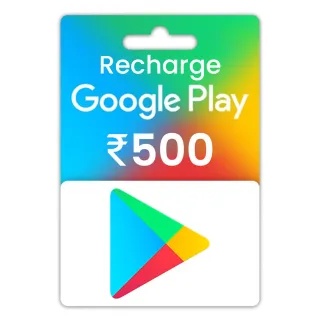 Google Play Gift Card - India INR 500