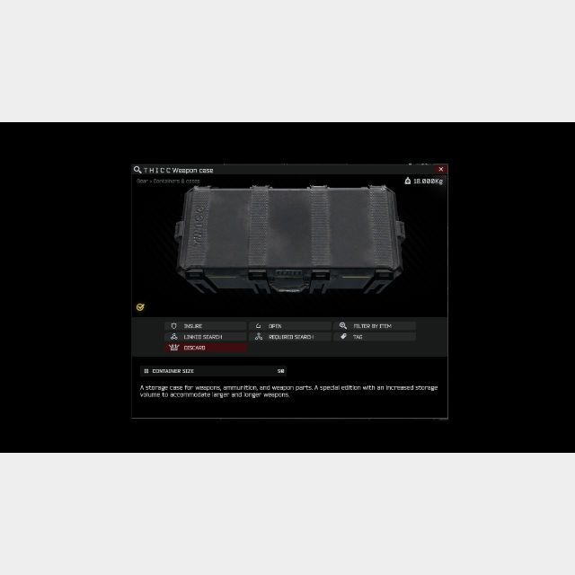 Escape from Tarkov Thicc Weapon Case - Other Games - Gameflip