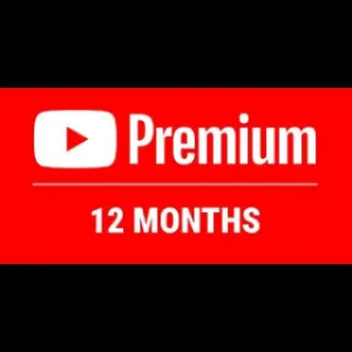 YouTube Premium 12 Months (1 Year) Subscription – Ad-Free & Offline