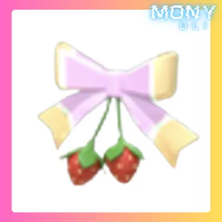 STRAWBERRY SHORTCAKE BOW