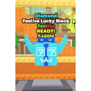 FESTIVE LUCKY BLOCK DIAMOND