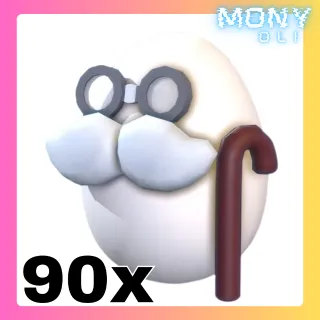 90X RETIRED EGG