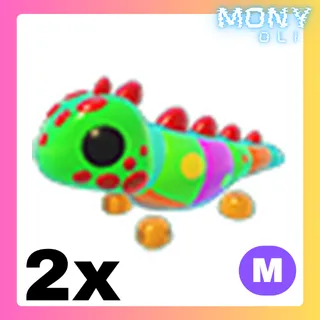 2X MEGA NEON GUMMY GUANA