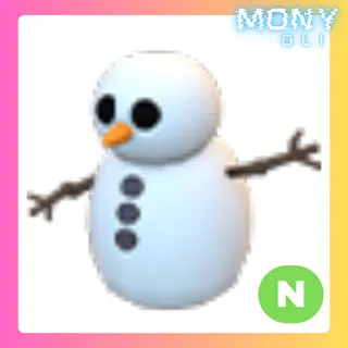 NEON SNOWMAN