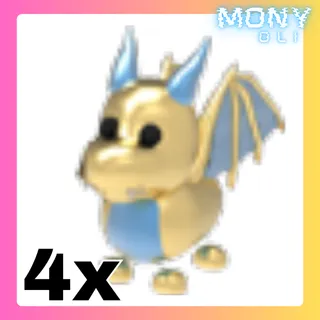 4X GOLDEN DRAGON