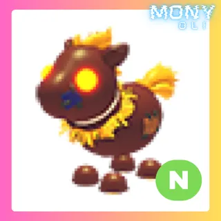 NEON SCARECROW HORSE 