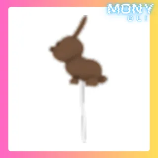 CHOCOLATE BUNNY BALLOON