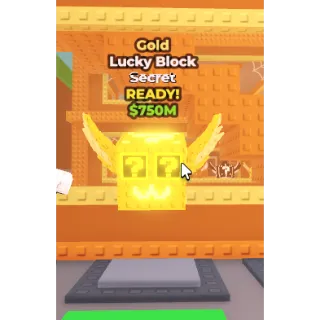 LUCKY BLOCK SECRET GOLD