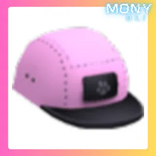 PINK 5 PANEL CAP