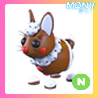 NEON GINGERBREAD HARE