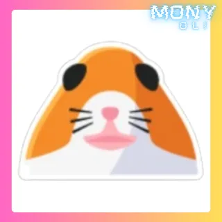 HAMSTER SELFIE STICKER