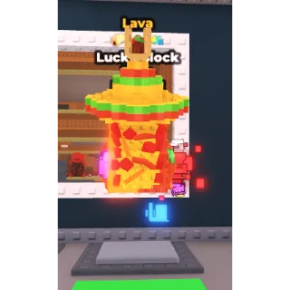 LUCKY BLOCK TACO LAVA