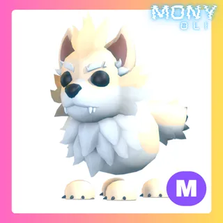 MEGA NEON DIRE WOLF