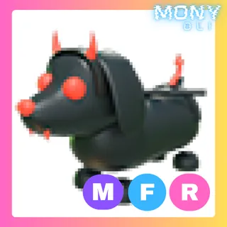MFR HALLOWEEN EVIL DACHSHUND 