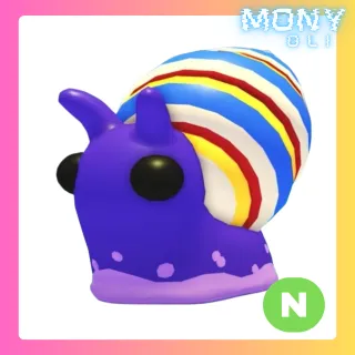 NEON CANDY CANE SNAIL 