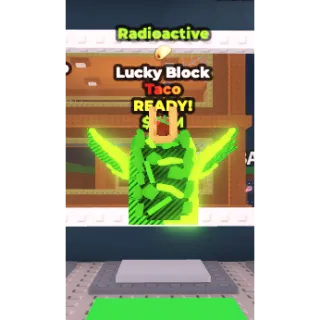 LUCKY BLOCK TACO RADIOACTIVE