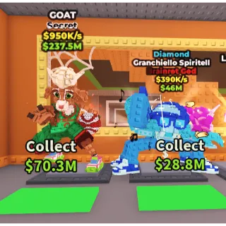 GOAT + GRANCHIELLO SPIRITELL DIAMOND