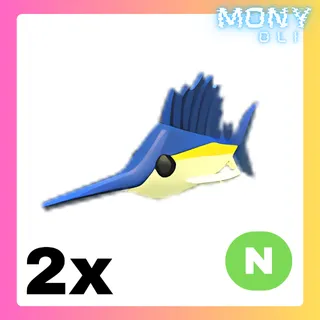 2X NEON SWORDFISH