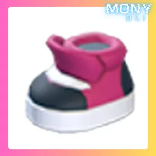 PINK TRAINER SHOES