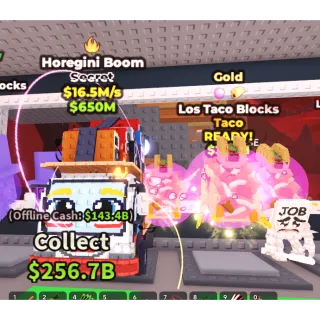 HOREGINI BOOM + LOS TACO BLOCKS GOLD