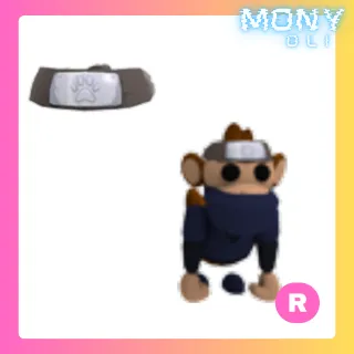 R NINJA MONKEY + NINJA HEADBAND