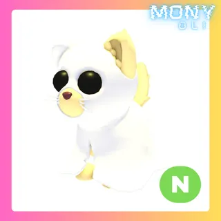NEON GHOSTLY CAT