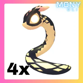 4X GILDED SNAKE