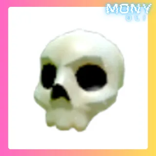 HALLOWEEN WHITE SKULL HAT