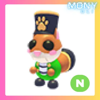 NEON NUTCRACKER SQUIRREL 