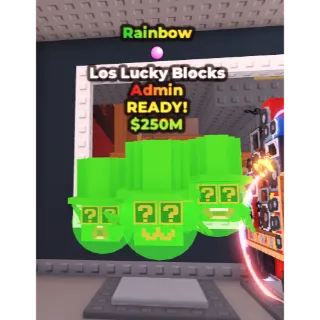 LOS LUCKY BLOCKS ADMIN RAINBOW