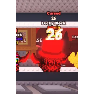 LUCKY BLOCK ADMIN CURSED