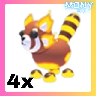4X TOASTY RED PANDA 
