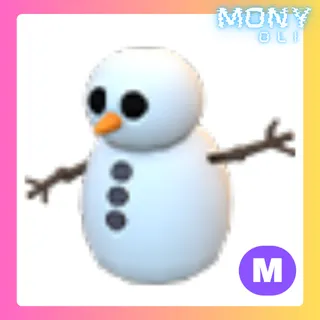 MEGA NEON SNOWMAN