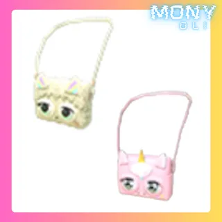 LLAMALUSH PURSE PET + GLAMICORN PURSE PET