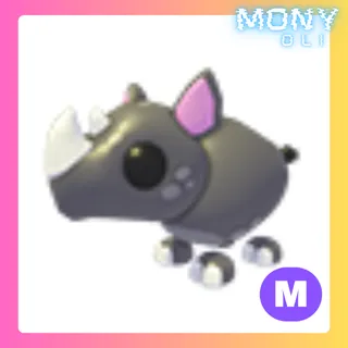 MEGA NEON BLACK RHINO