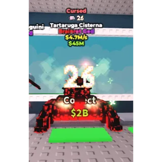 TARTARUGA CISTERNA CURSED