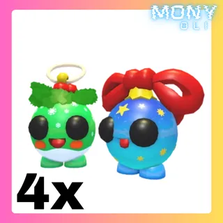 4X BAUBLE BUDDIES