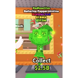 BALLERINA PEPPERMINTINA RADIOACTIVE