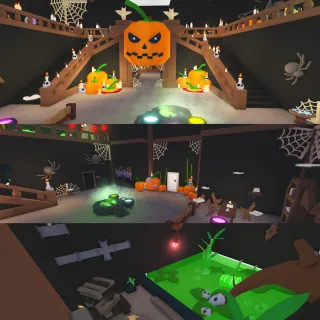 Haunted House (Super Decorated Halloween) on Adopt me!