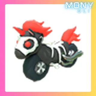 Halloween Black Ponycycle