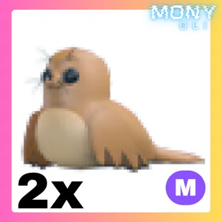 2X MEGA NEON GALAPAGOS SEA LION