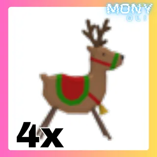 4X REINDEER STROLLER