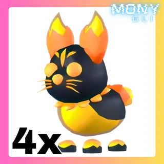 4X BURNING BUNNY
