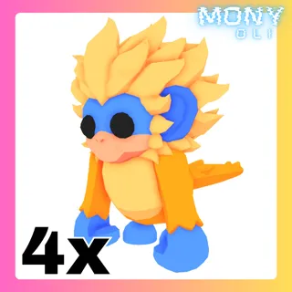 4X SUPER SARU