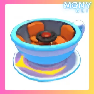 SPINNING TEACUP VEHICLE