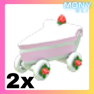 2X STRAWBERRY SHORTCAKE SKATES